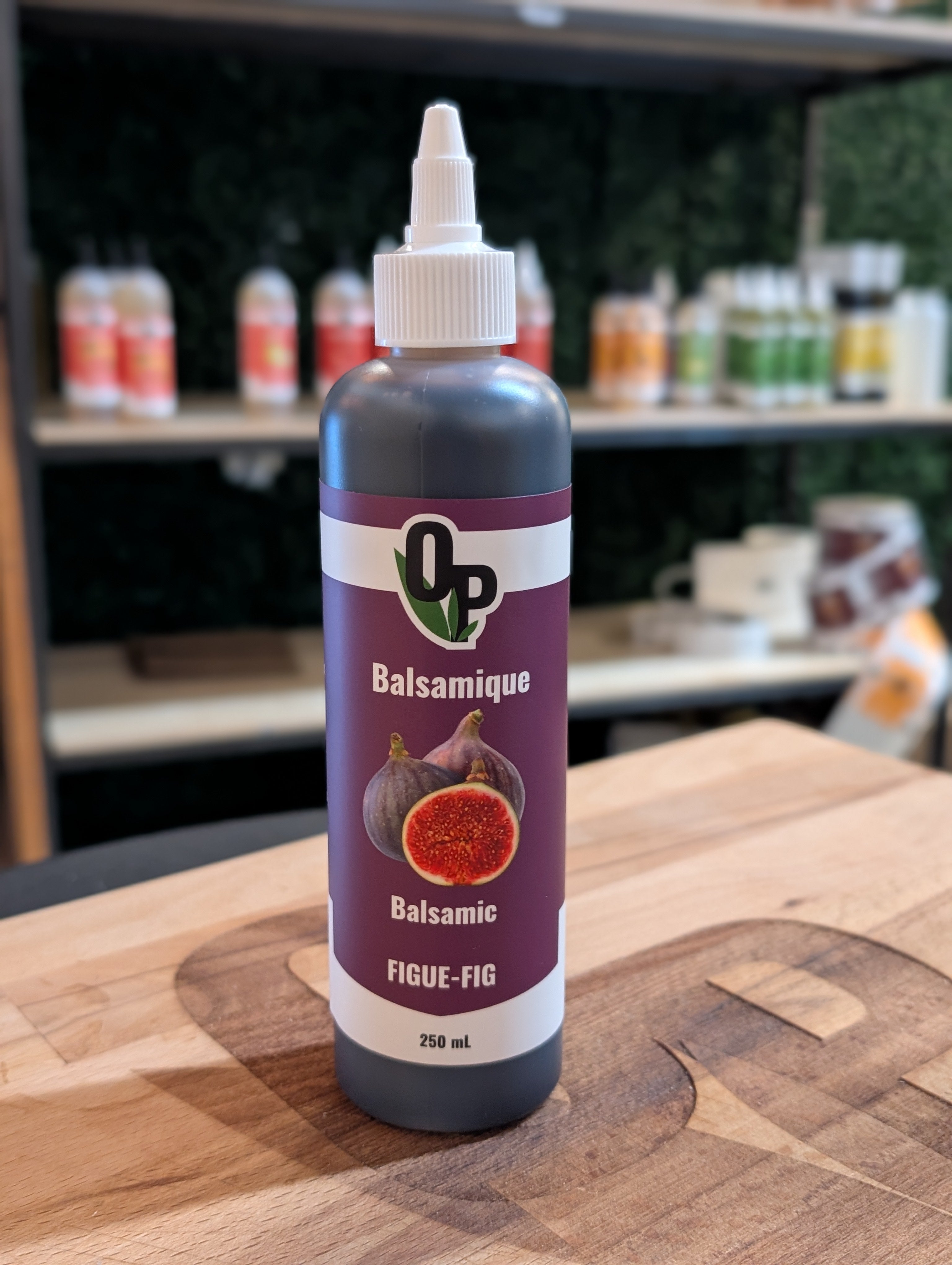 Balsamique foncé à la figue