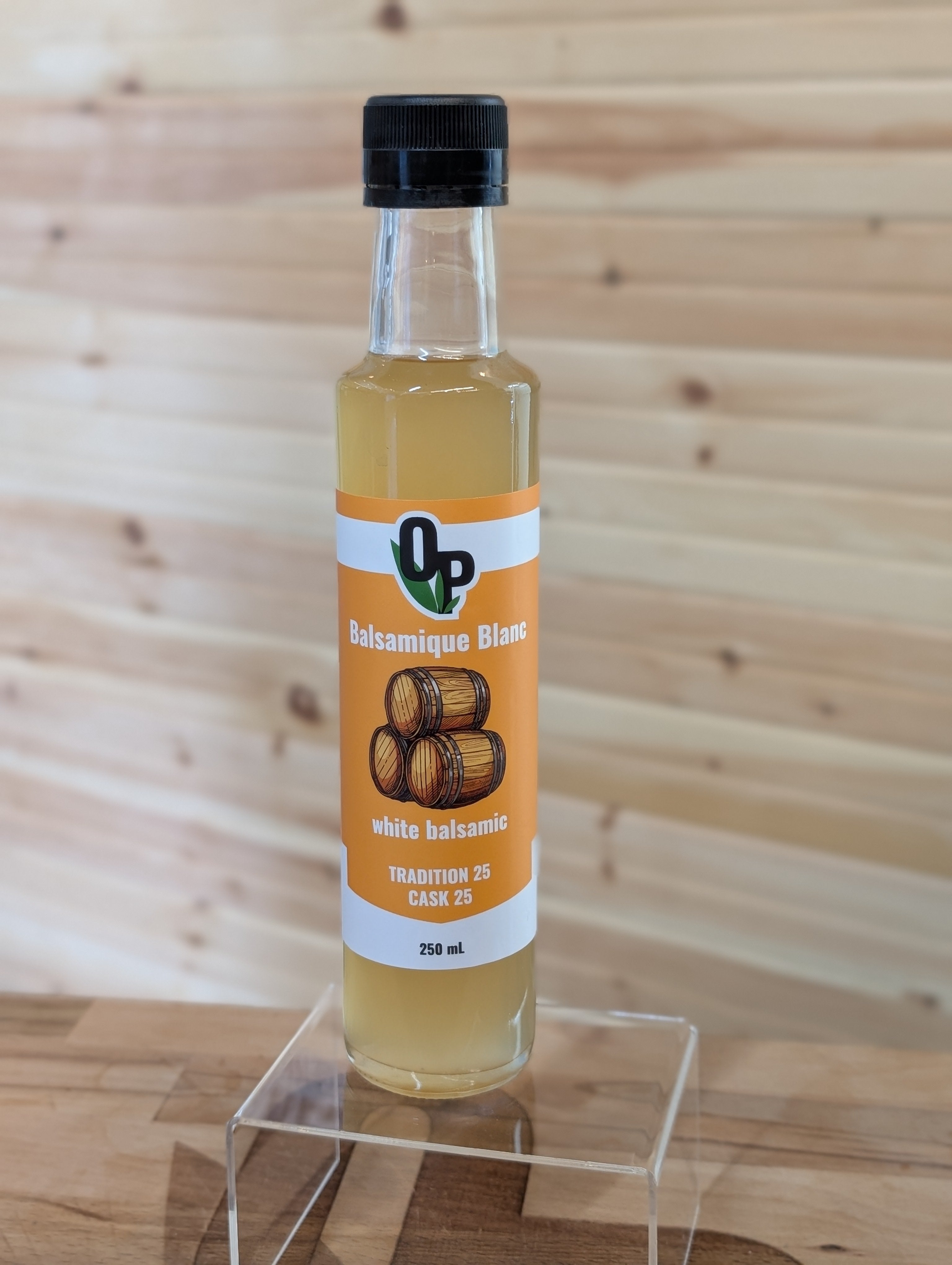 Vinaigre balsamique blanc nature Tradition 25 étoiles