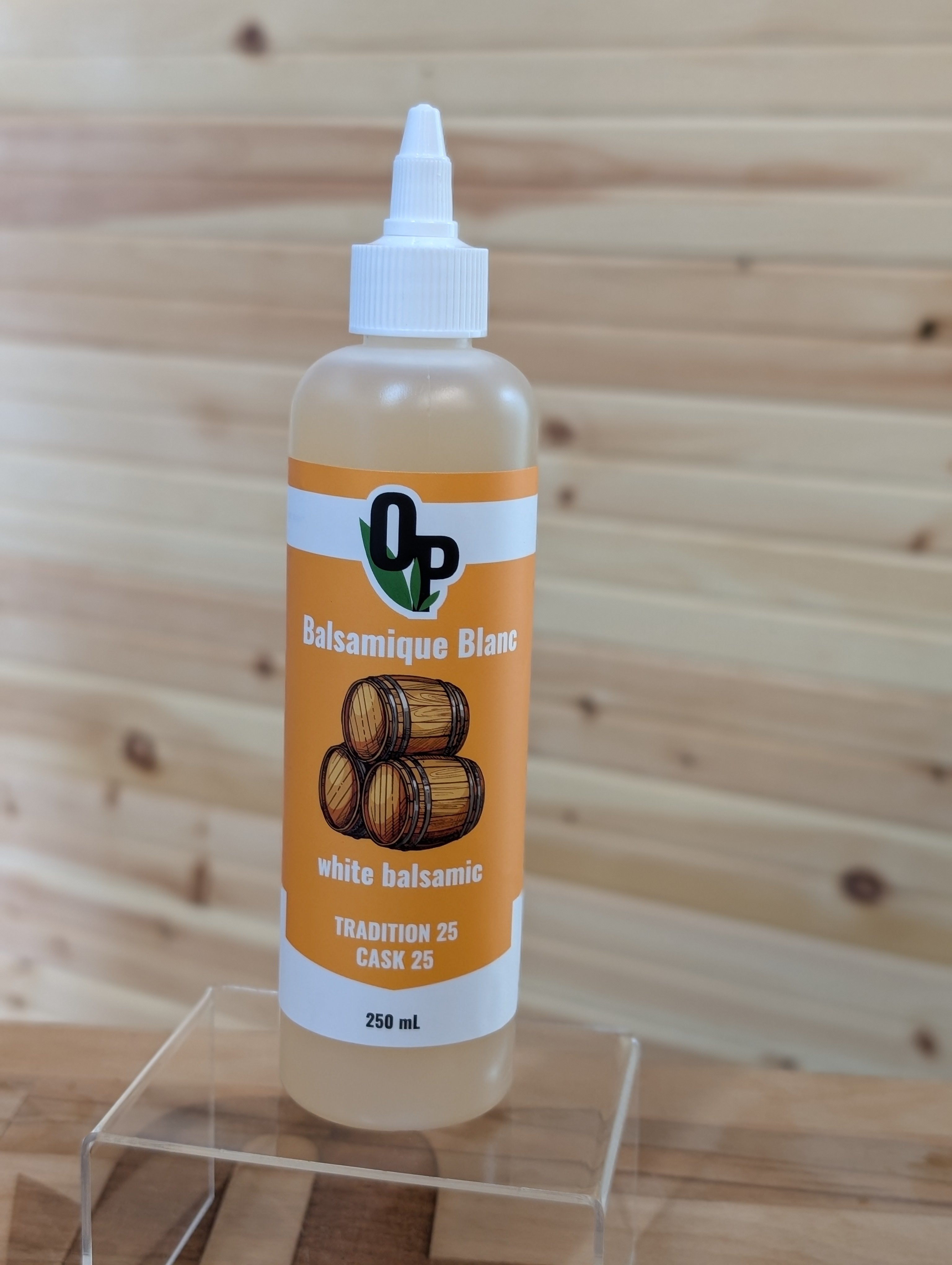 Vinaigre balsamique blanc nature Tradition 25 étoiles