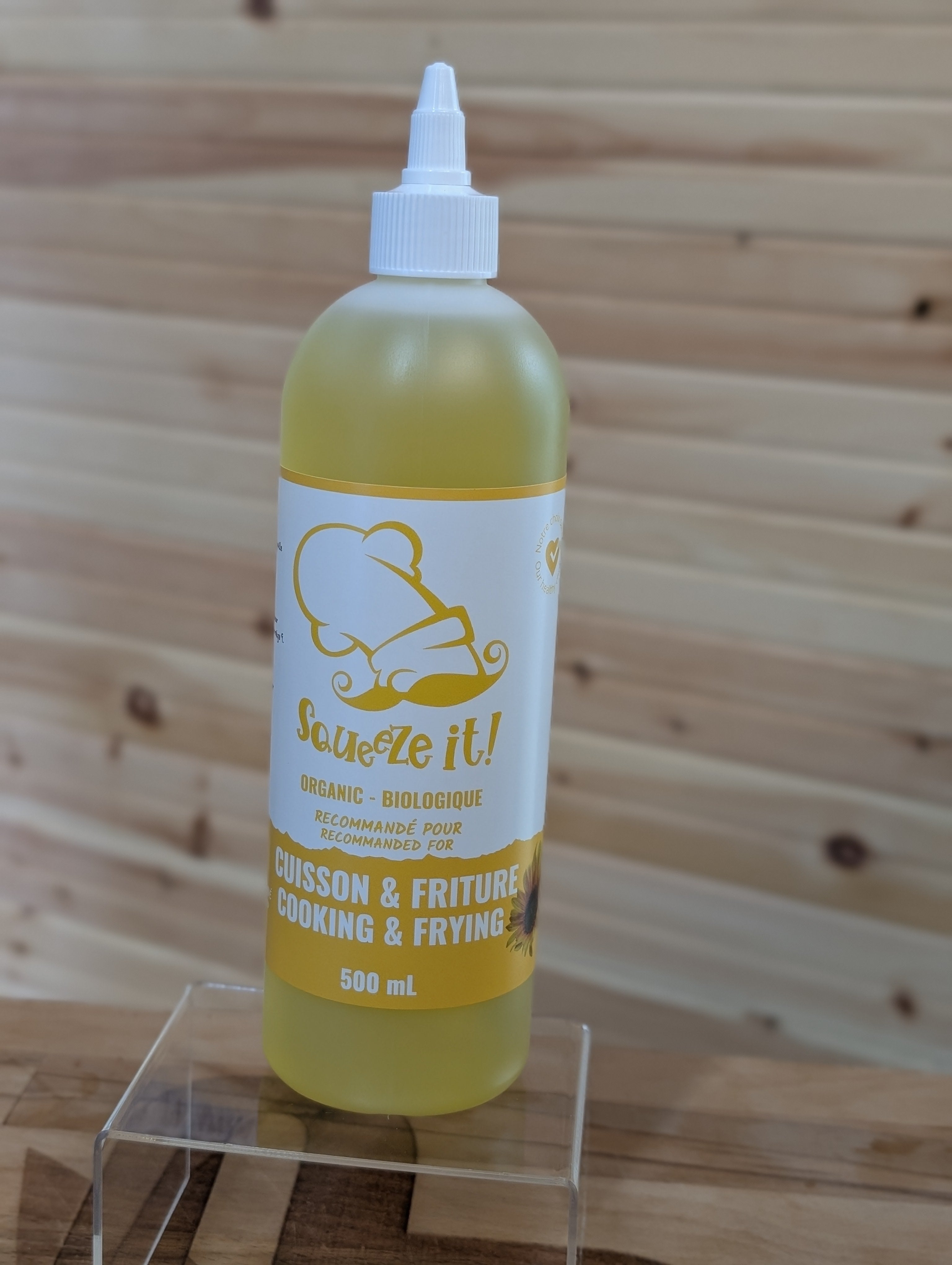 Squeeze it! Mélange spécialement conçu pour la cuisson et friture