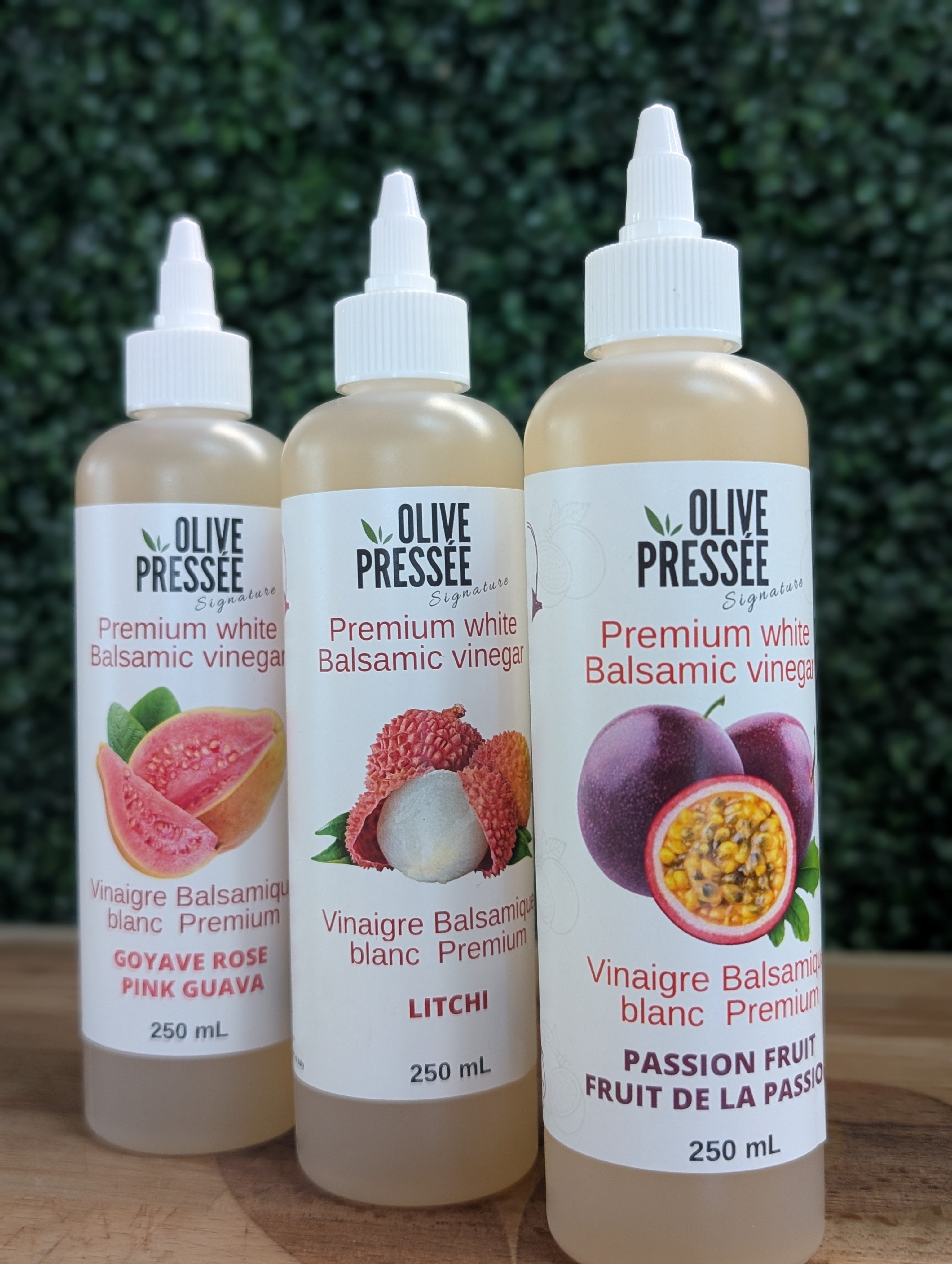 Découverte 4 balsamiques ou huile d&