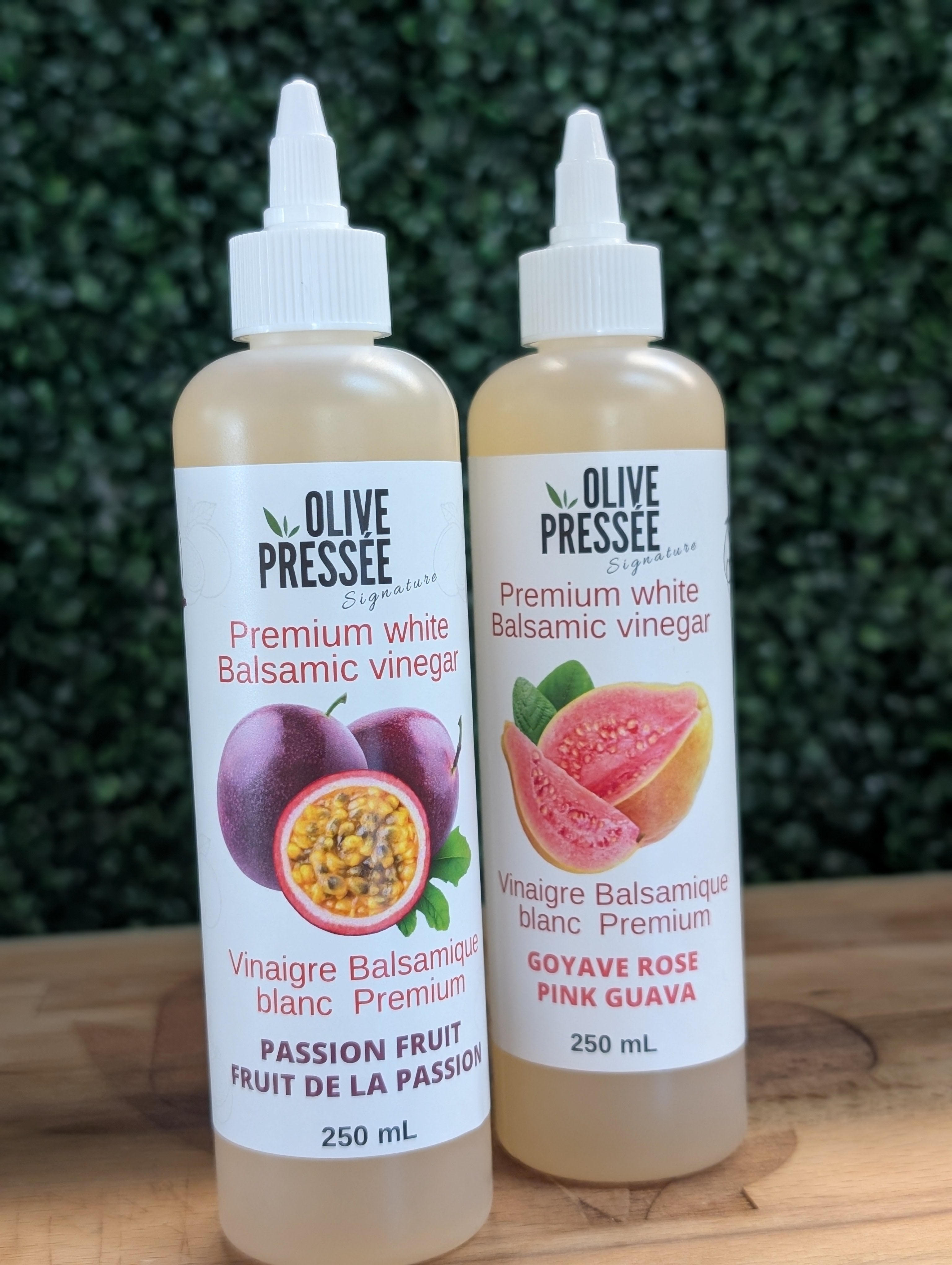 Découverte 4 balsamiques ou huile d&