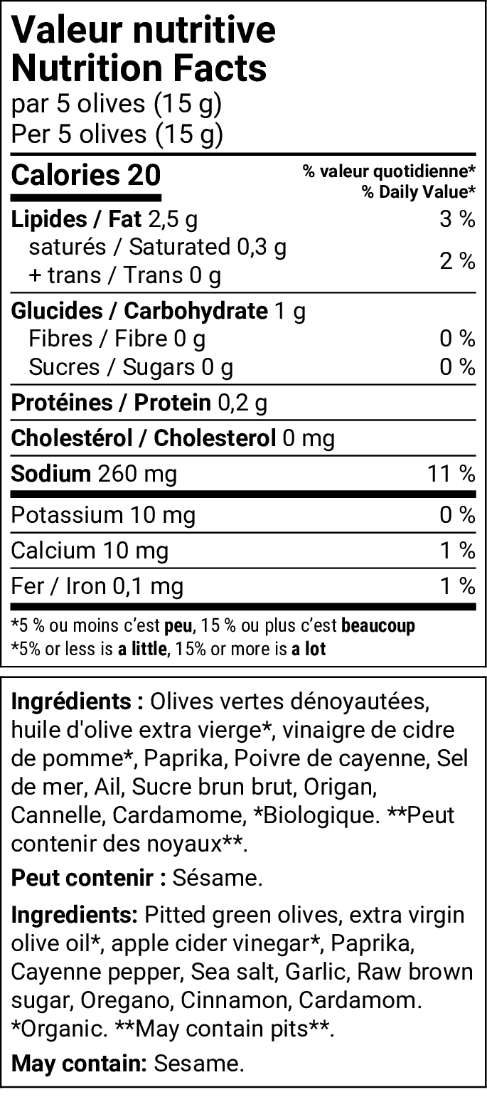 Calabrese-Marinated Olives