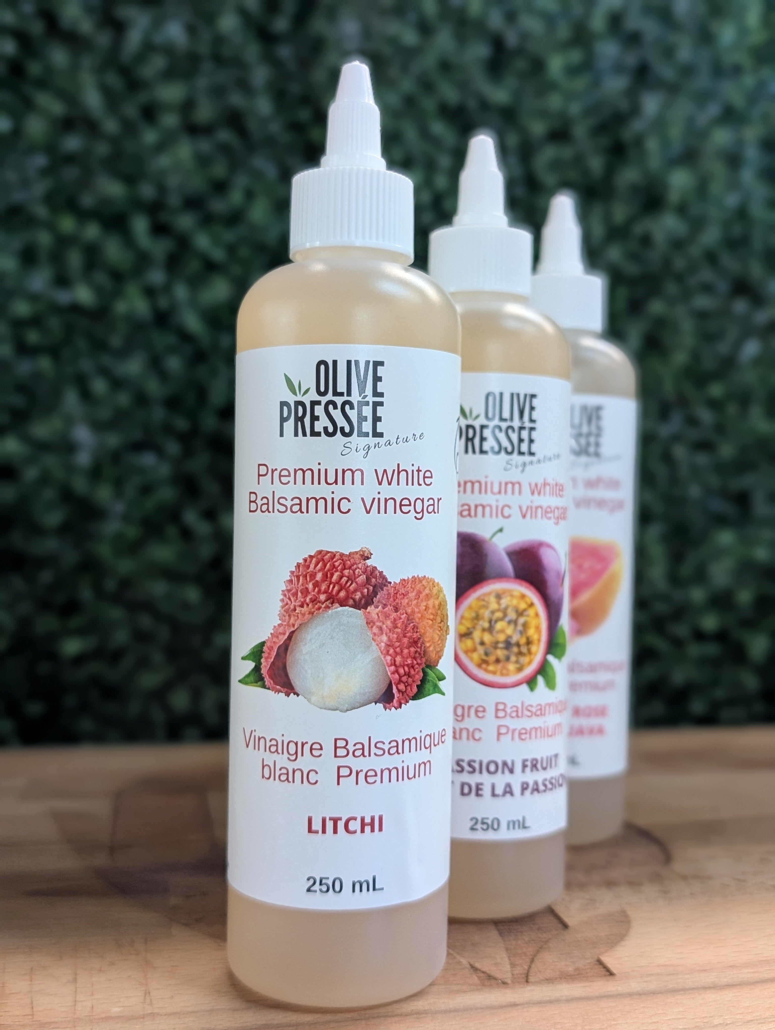 White balsamic with lychee