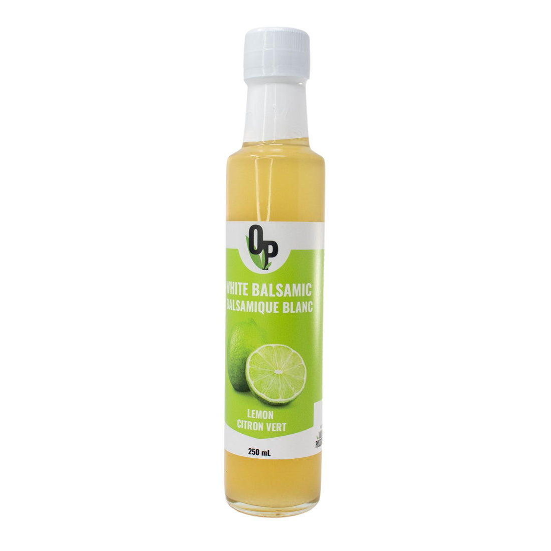 Lime infused white balsamic vinegar 