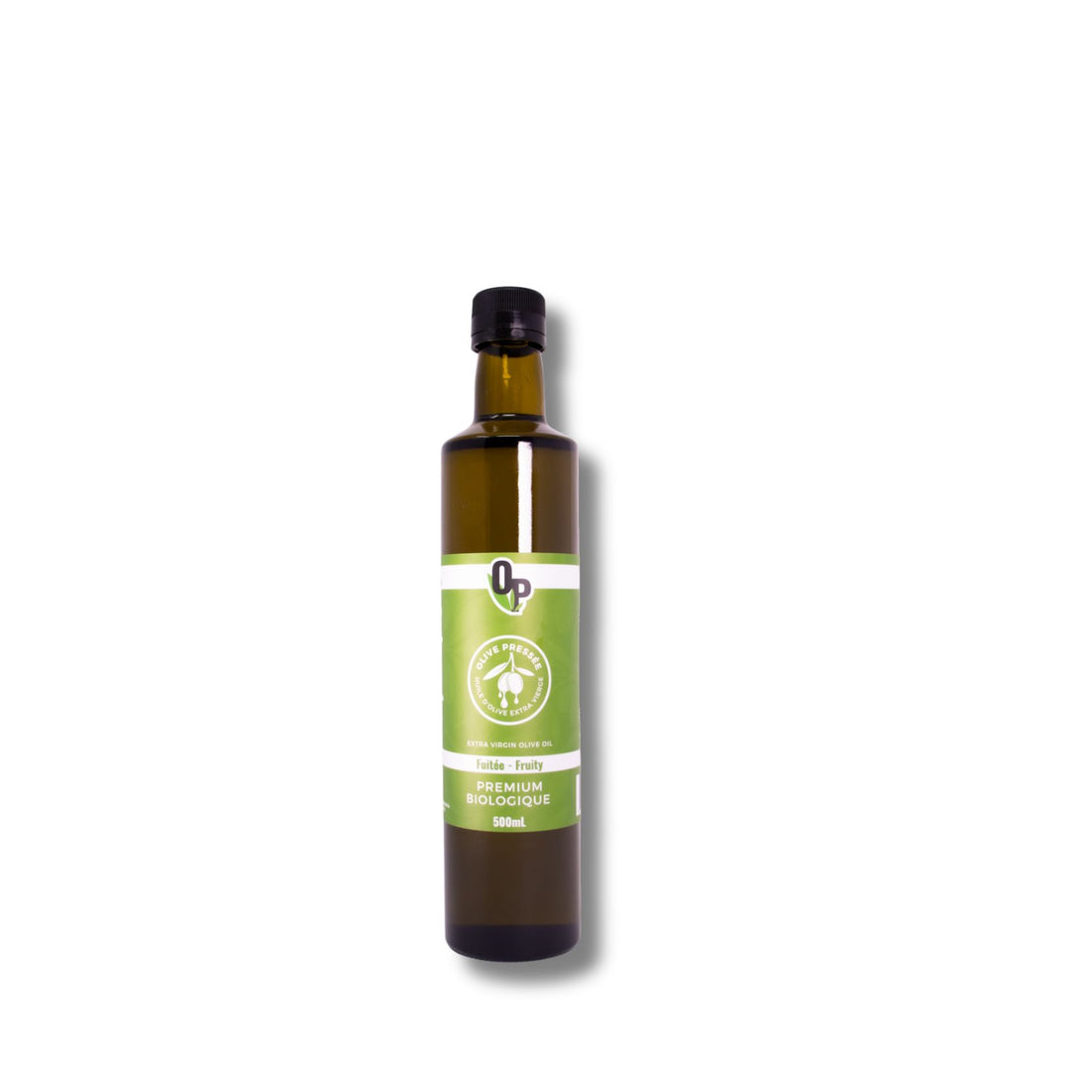 Organic premium extra virgin olive oil : Fruity