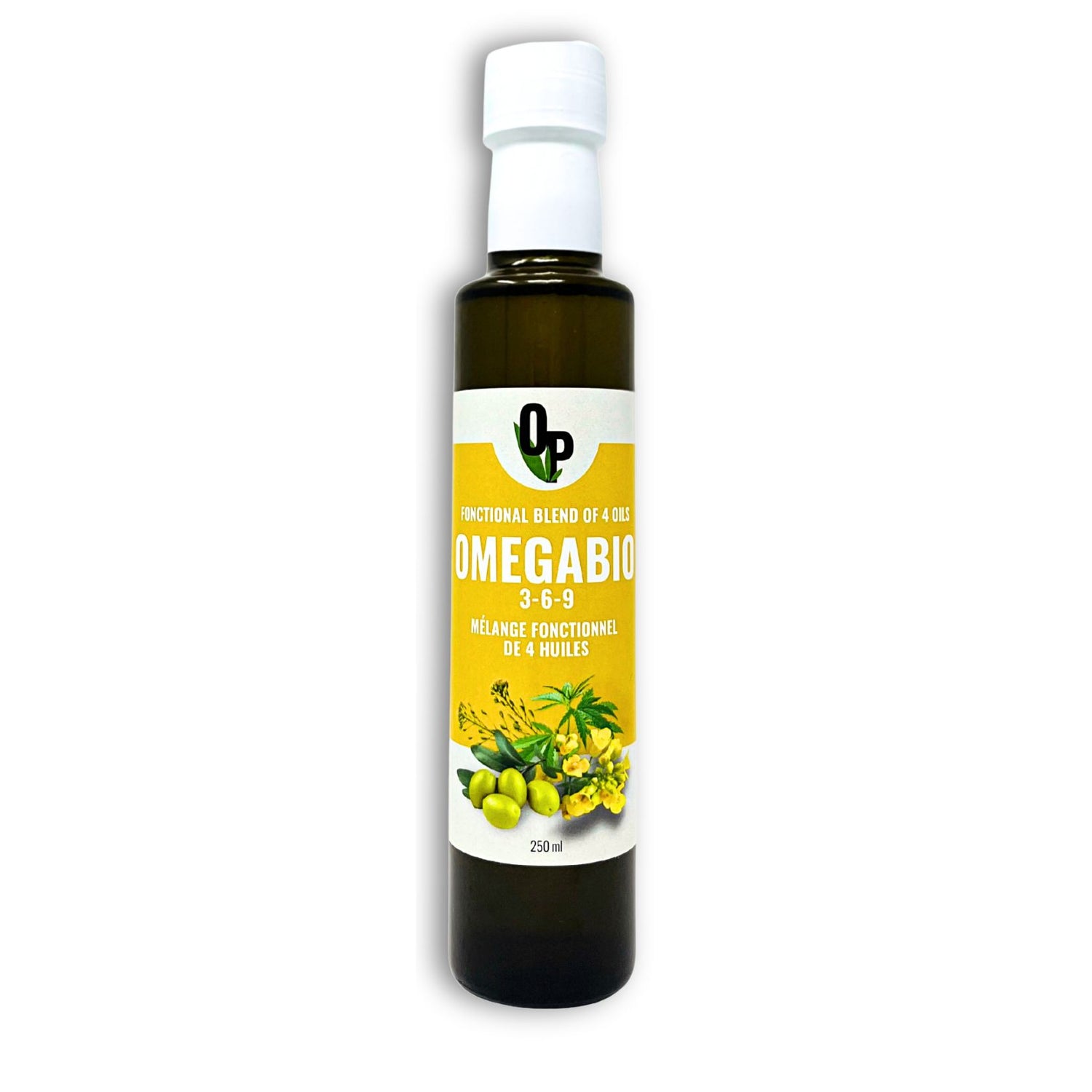 Mélange Fonctionnel de quatre huiles OmegaBio 3-6-9