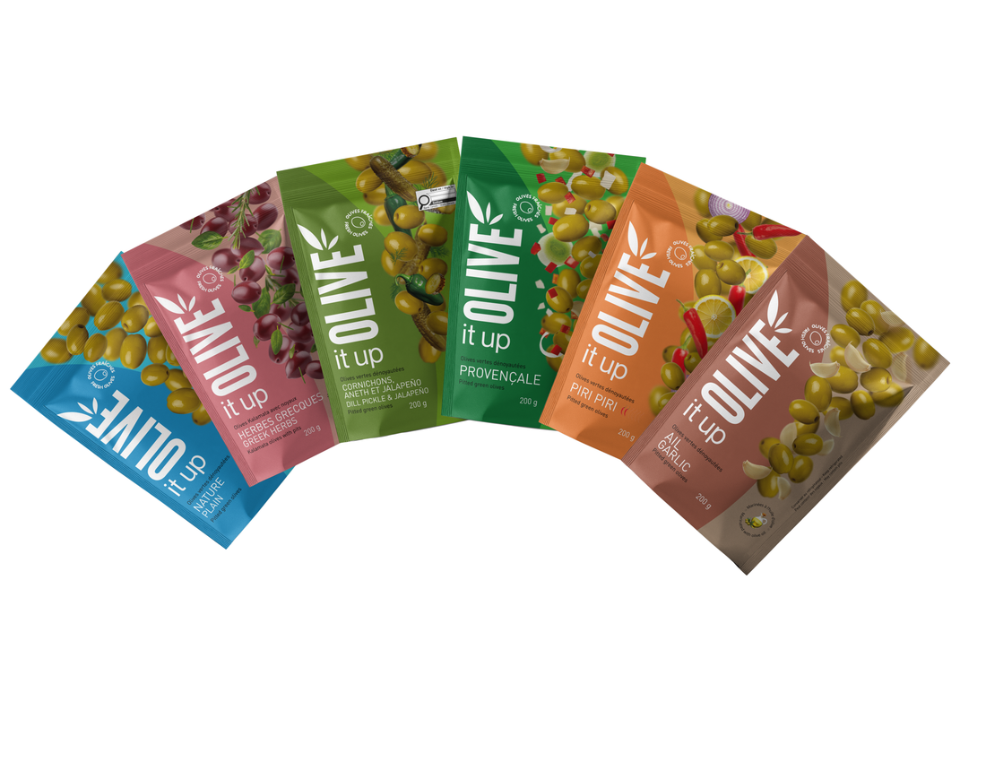 Olive It Up - Caisse découverte, 6x200g - LIVRAISON GRATUITE*