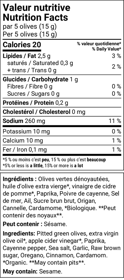 Calabrese-Marinated Olives