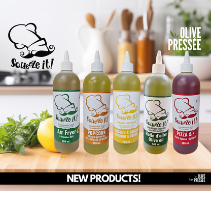 Ensemble Squeeze-It- 5 huiles pratiques pour la maison