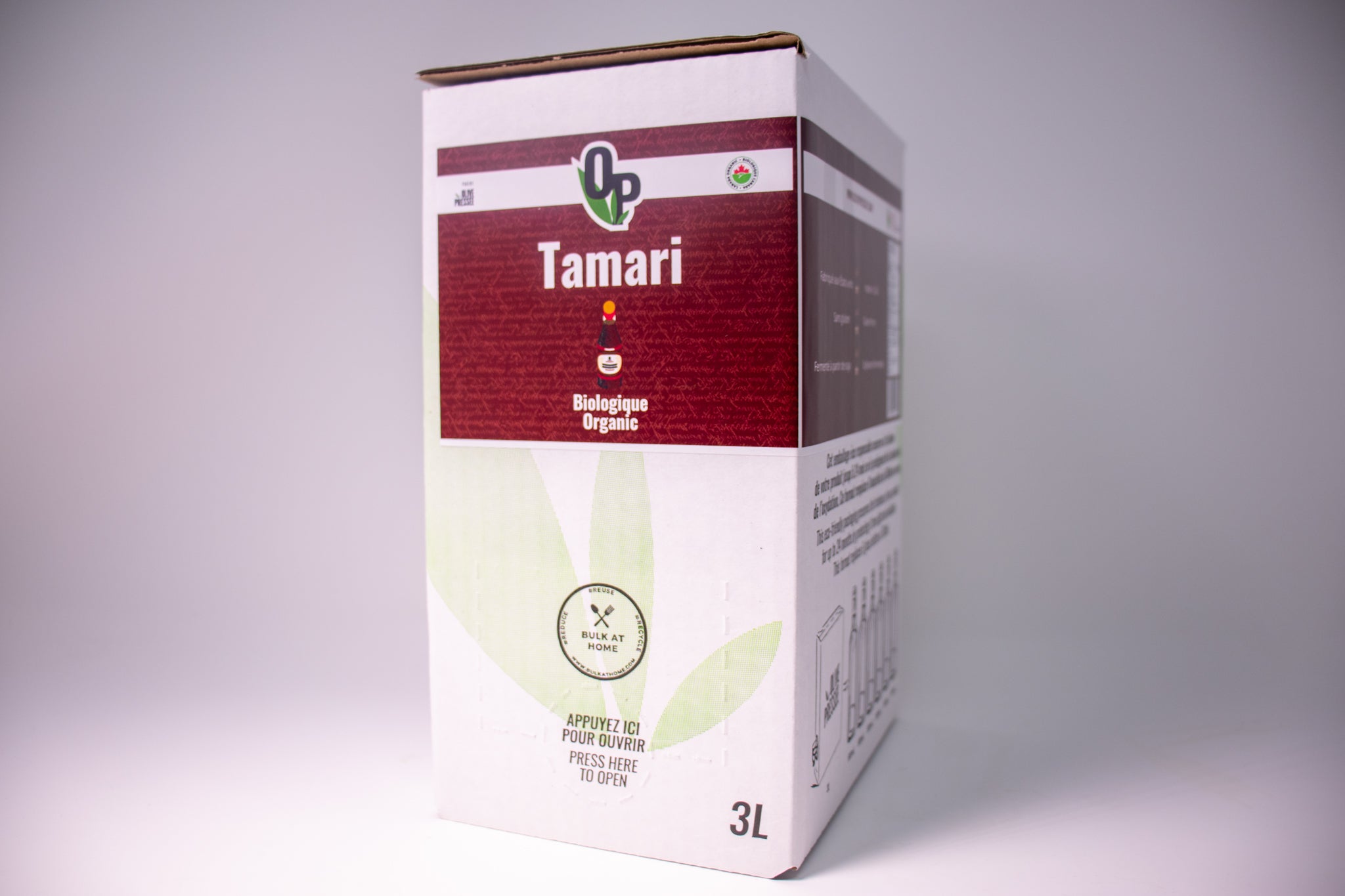 Tamari biologique sans gluten