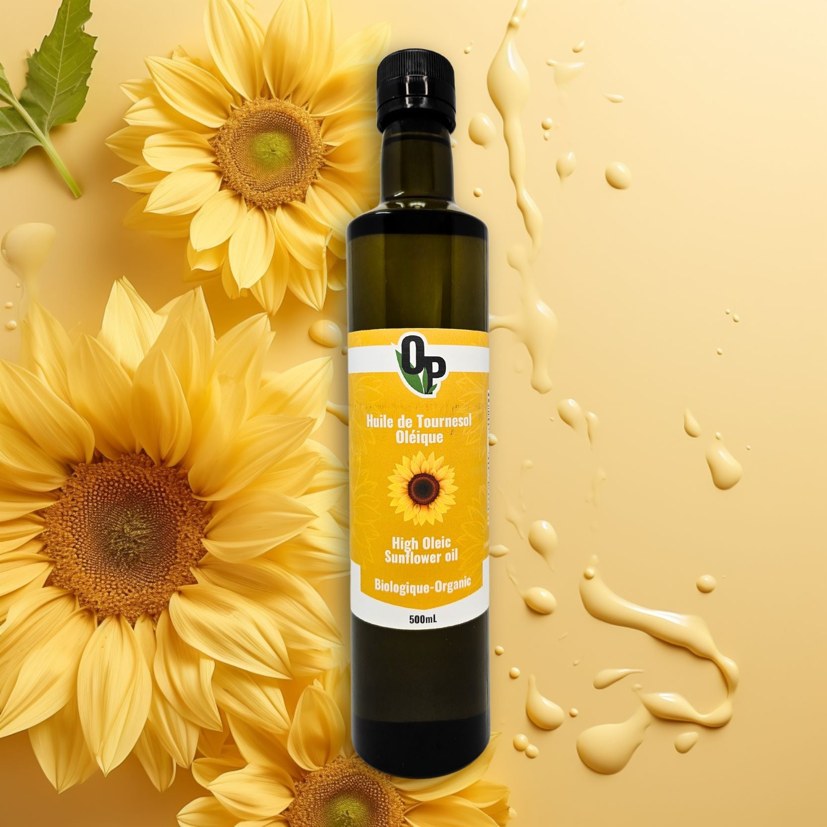 Oleic sunflower oil from Ferme Le Pré Rieur