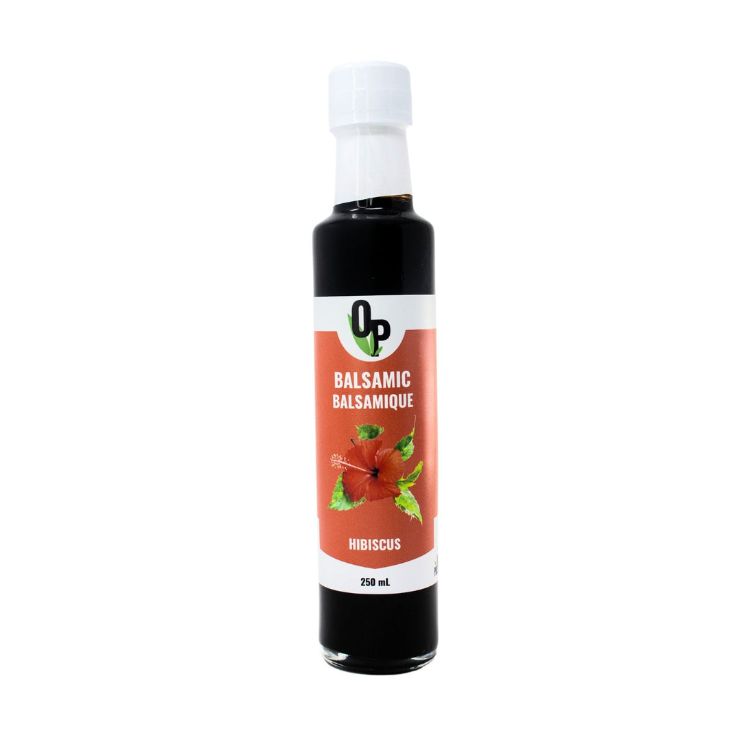 Hibiscus infused dark balsamic vinegar